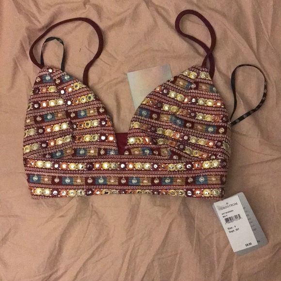 NWT Missguided mirrorwork bralette - Picture 3 of 5